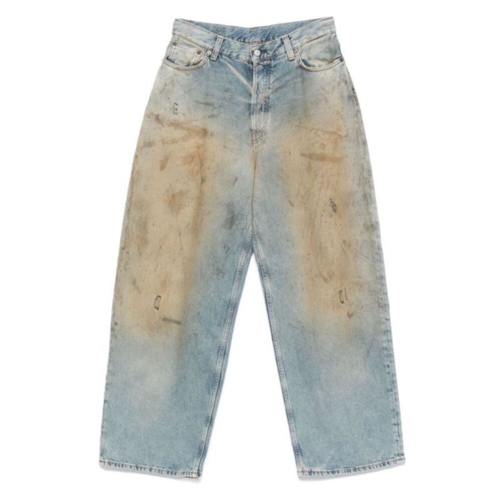 Acne Studios WOMENS Wide Leg Denim Jeans